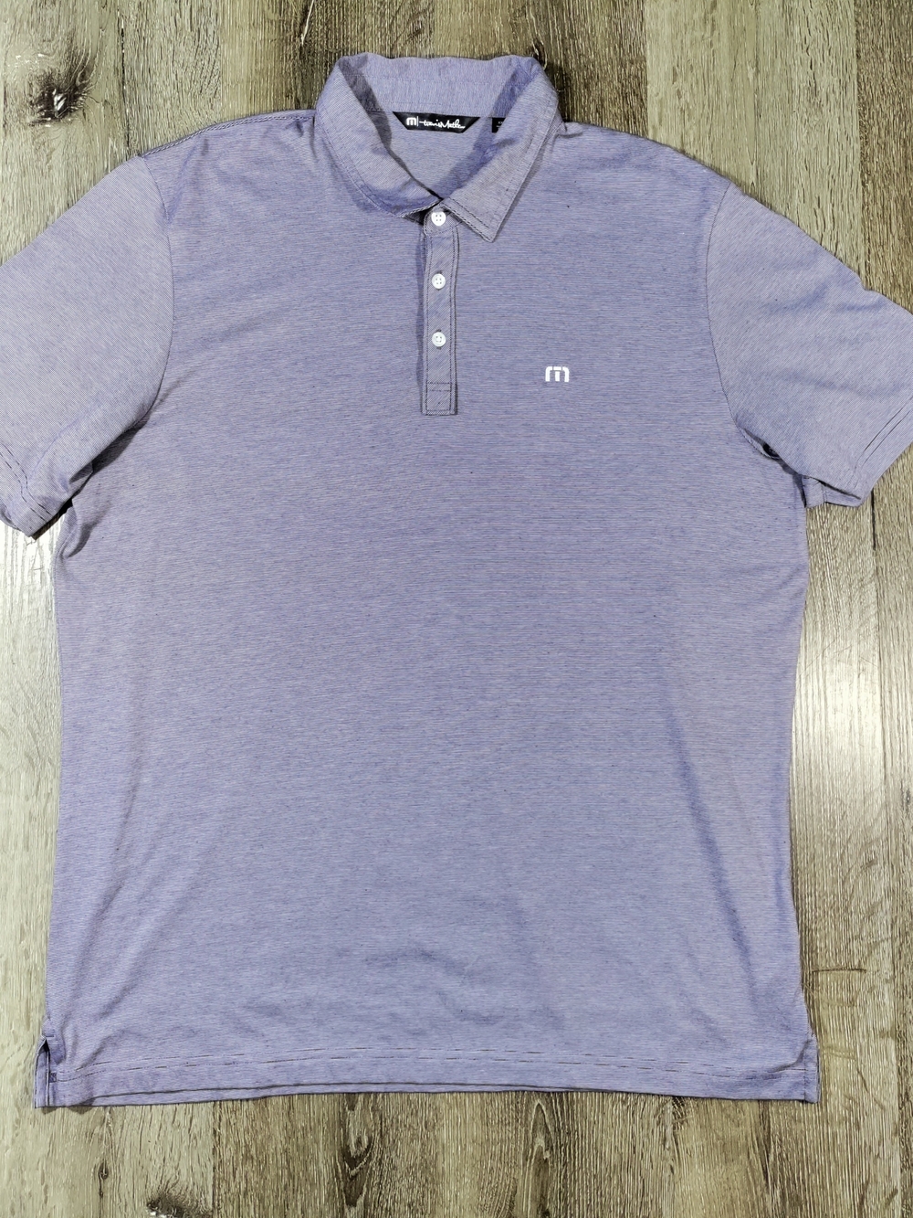 Travis Mathew Soft Heather Lavender Polo